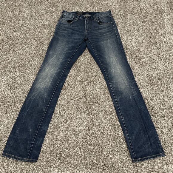 John Varvatos *U.S.A* Bowery Slim Straight Men’s Jeans Size 28x32 New With Tags - Picture 1 of 11